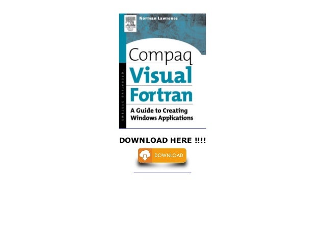Intel Visual Fortran Download