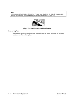 Compaq Computer Tab Works Compaq + hp service manual notebook - notebook series general | PDF