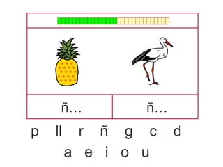 ñ… ñ…
p ll r ñ g c d
a e i o u
 