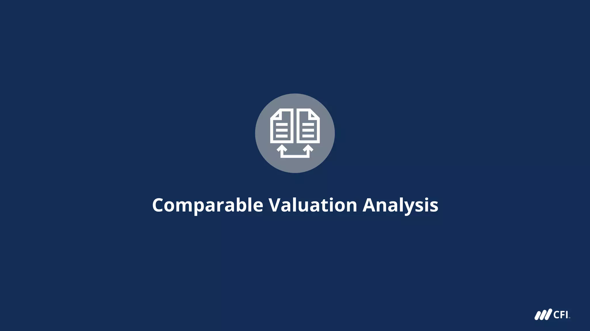 Comparable Valuation Analysis