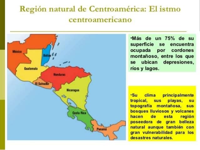 Comparación Recursos naturales, regiones naturales y
