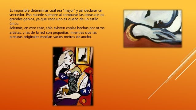 Comparacion De Dos Grandes Pintores Picasso Y Davinci