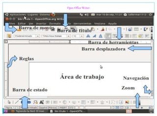 Open Office Writer:
 