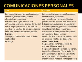 COMUNICACIONES PERSONALES