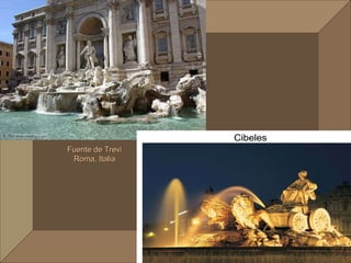 Fuente de Trevi Roma, Italia 