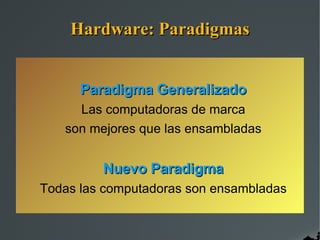 Hardware: Paradigmas ,[object Object],[object Object],[object Object],[object Object],[object Object]