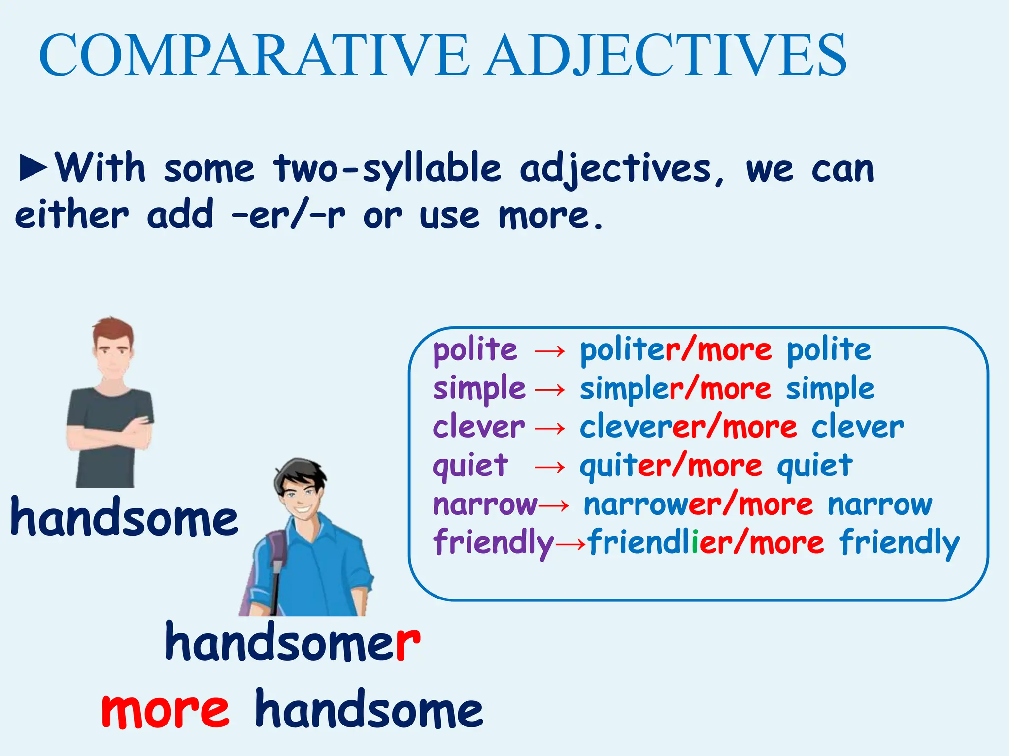 comparative-adjectives-presentation-grammar-drills-picture-description ...