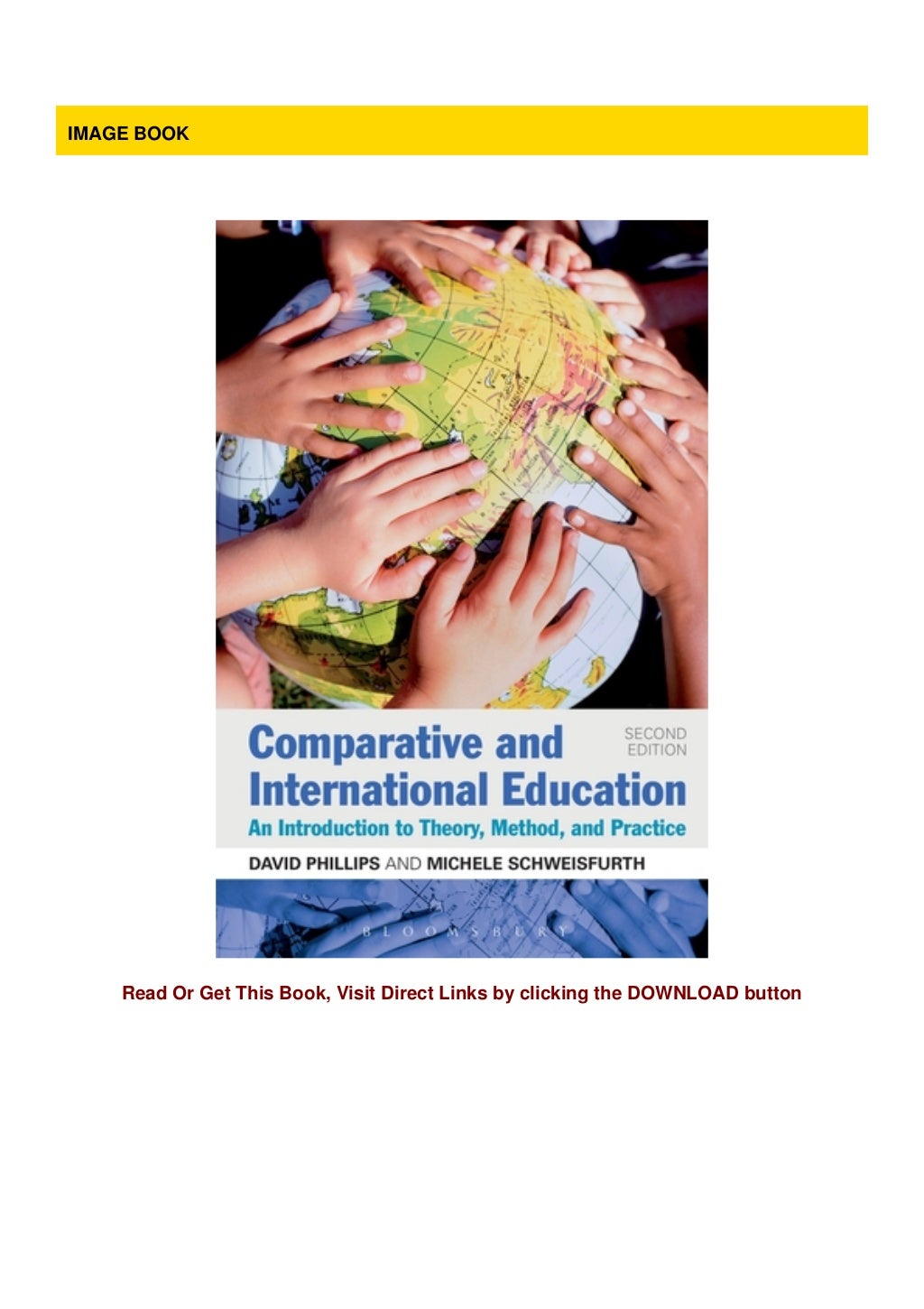 Download Comparative and International Education: An Introduction to
