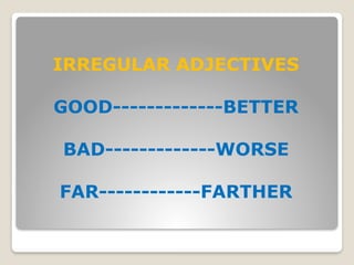 Comprehensive Guide to Comparative and Superlative Adjectives in ...
