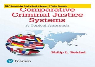 [PDF] Comparative Criminal Justice Systems: A Topical Approach
 