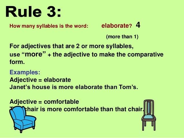 Comparative Adjectives