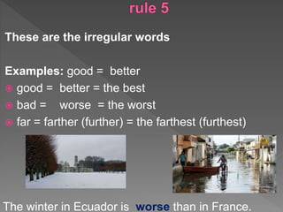 Comparative adjectives | PPT