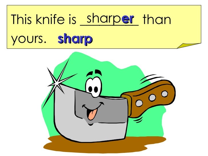 Comparative Adjectives