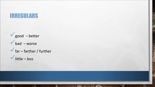 Comparative adjectives 2.ppt