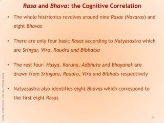 Eight Rasas Comparative Aesthetics: the Indian and Western Context | PDF
