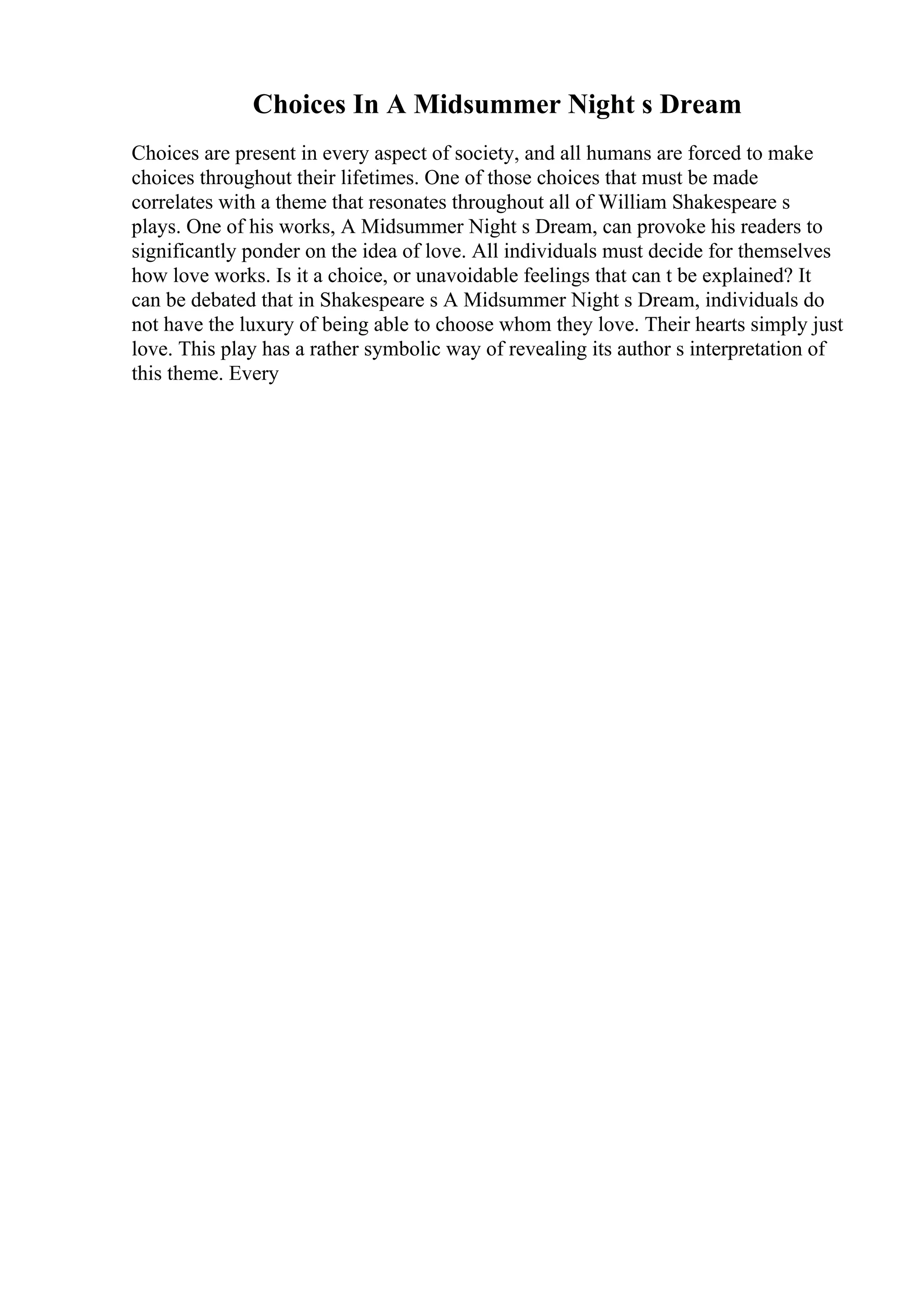 Comparative Analysis Essay Example | PDF