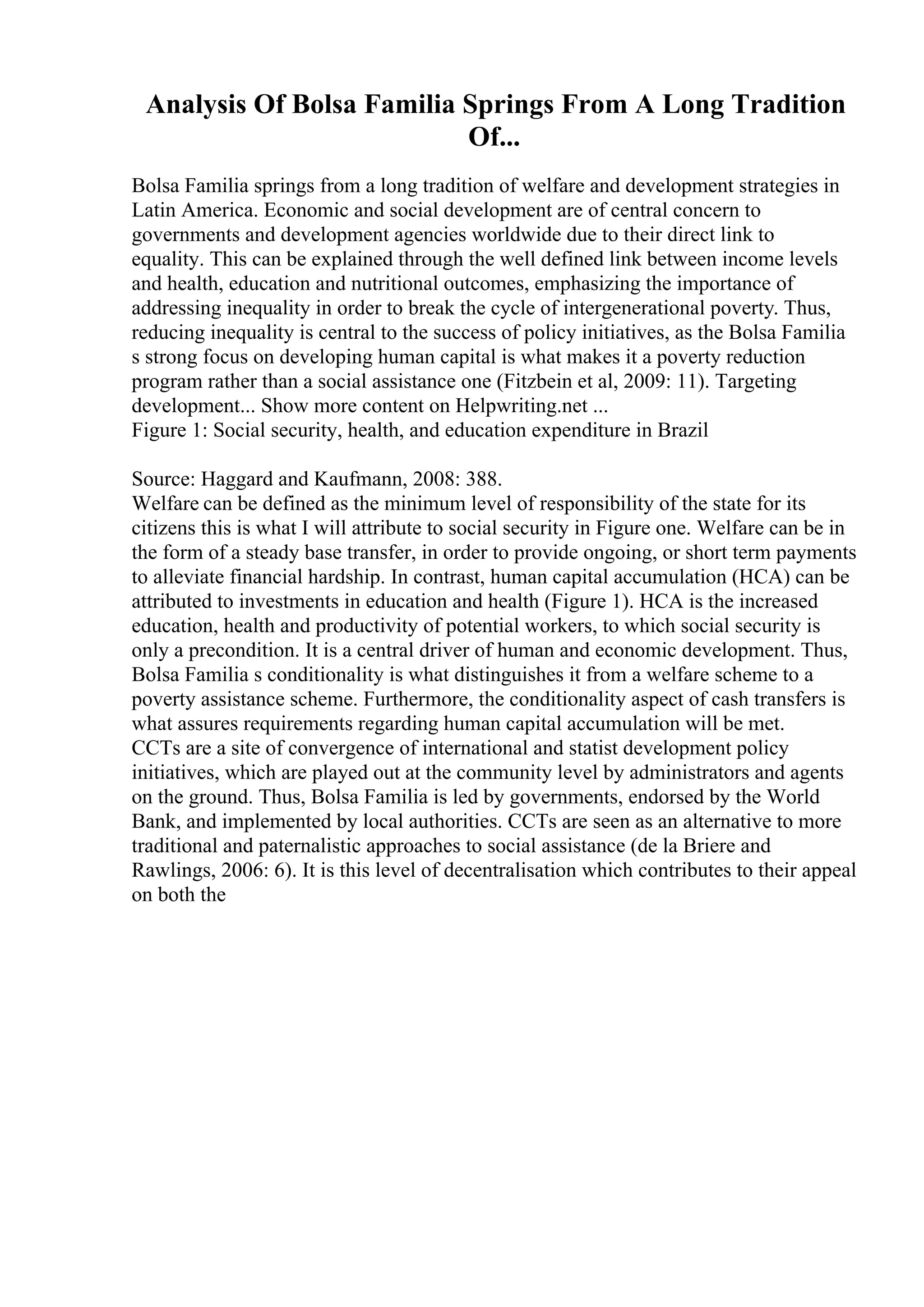 Comparative Analysis Essay Example | PDF