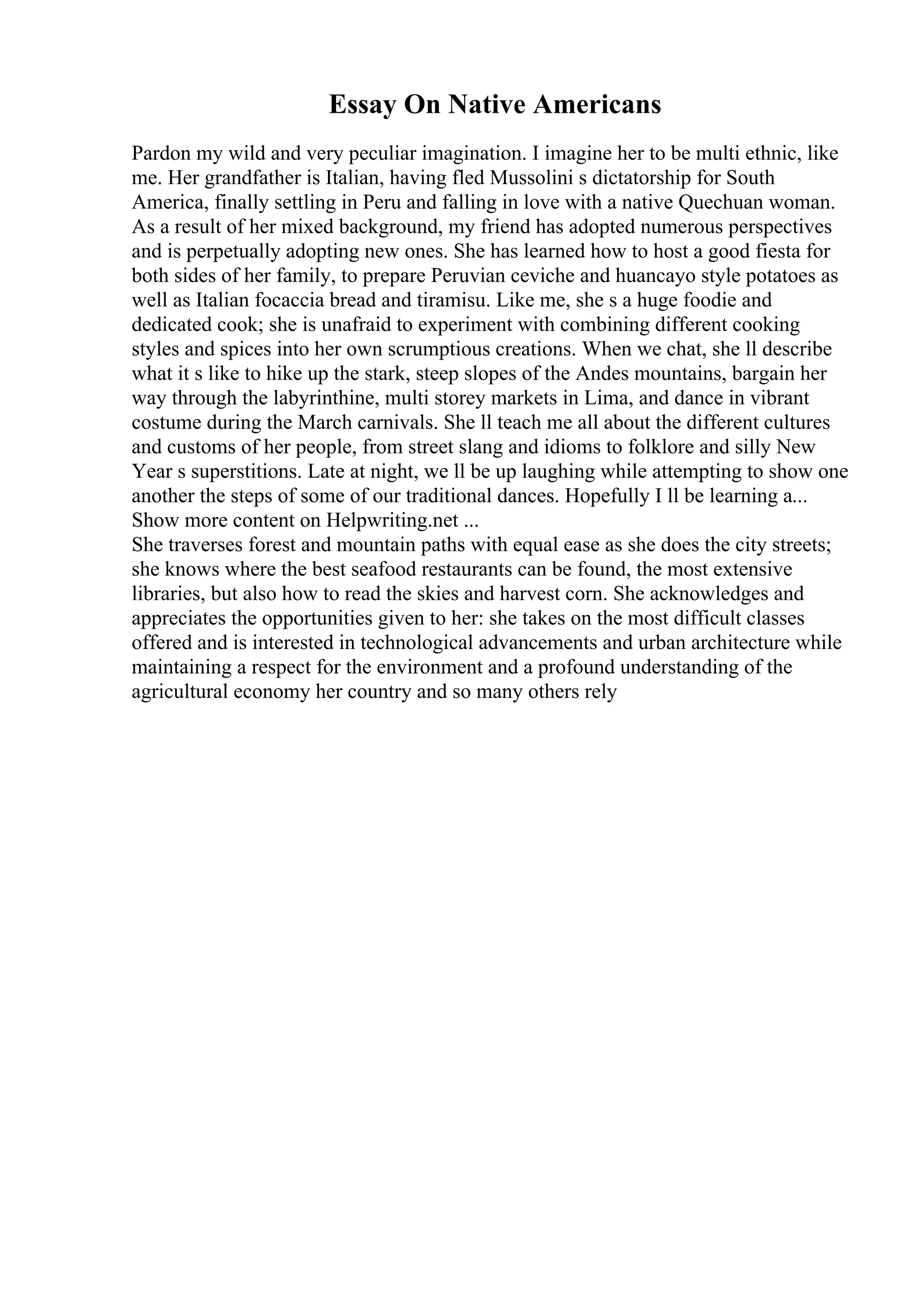 Comparative Analysis Essay Example | PDF