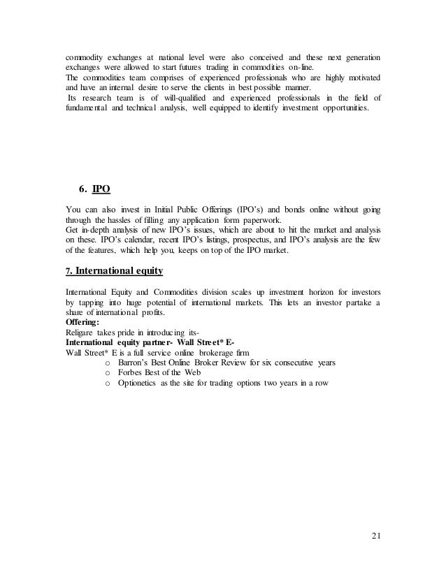 comparative analysis of brokerage firms broker market analysis form