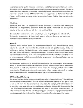 Comparative Analysis of IT Monitoring Tools | PDF