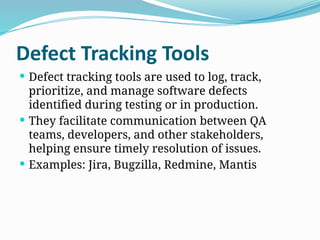 Comparative analysis of software Quality assurance tools.pptx