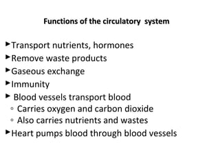 Comparative anatomy circulatory system | PPT