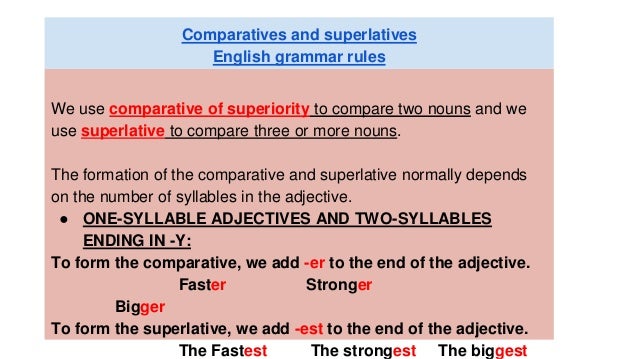 Comparative