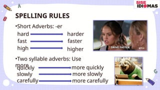 Slowly Comparative COMPARATIVE AND SUPERLATIVE ADJECTIVES.pptx