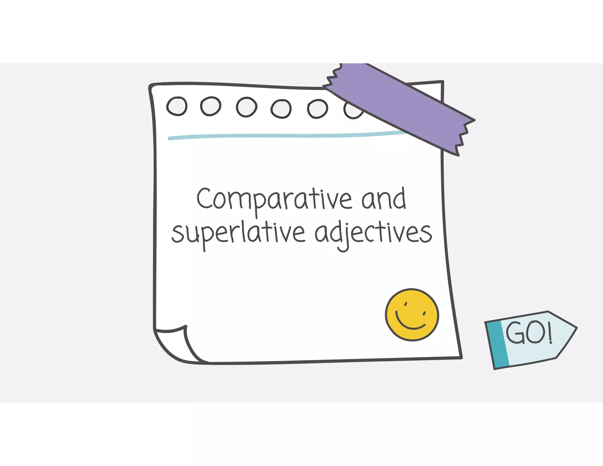 COMPARATIVE AND SUPERLATIVE ADJECTIVES visual data 7