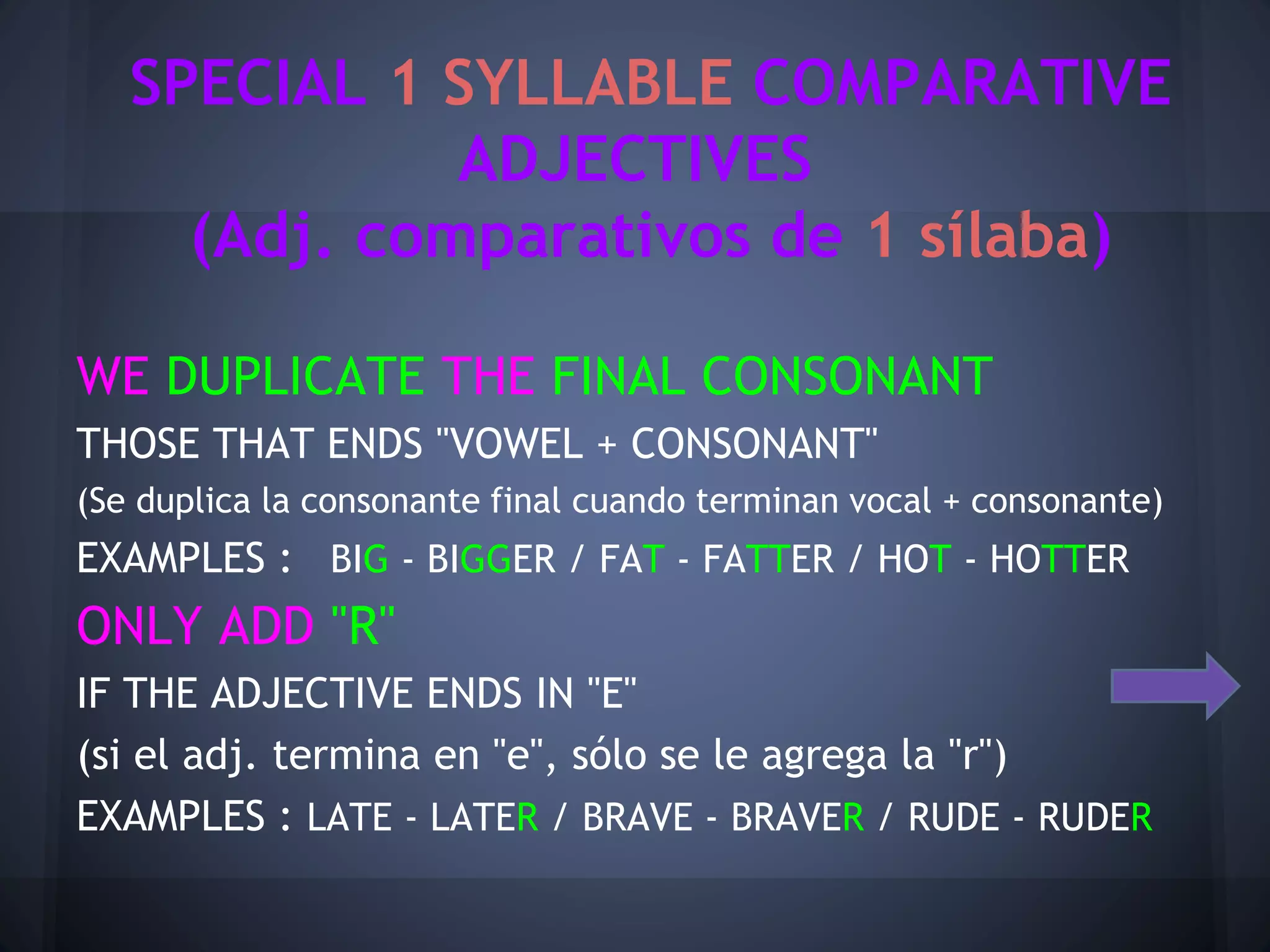 Comparative and superlative adjectives for blog | PPTX | South America ...