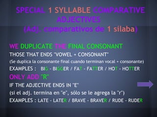 Comparative and superlative adjectives for blog | PPTX