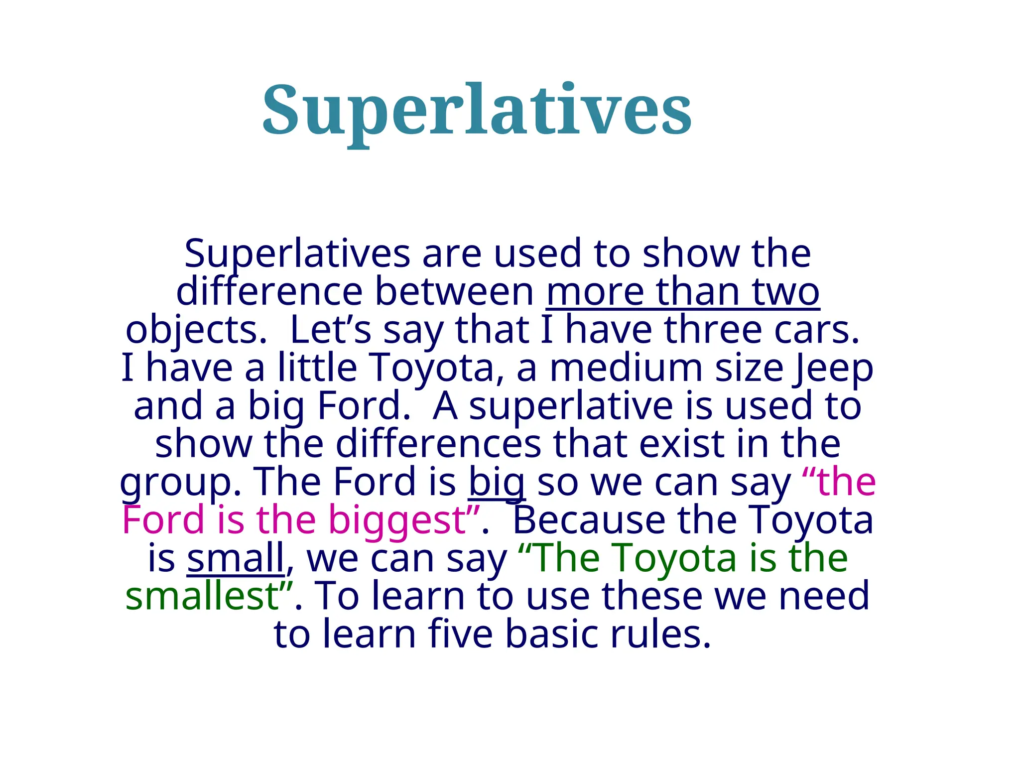 Comparative and Superlative Presentation.ppt