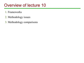 Comparative Development Methodologies | PDF