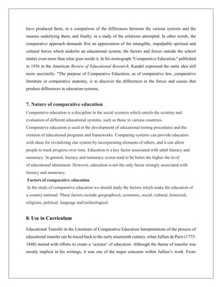 Comparative Education | PDF