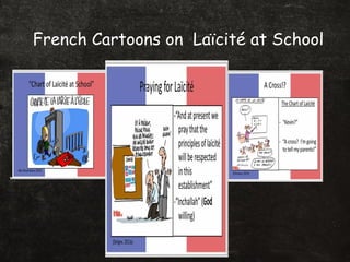 French Cartoons on Laïcité at School

 