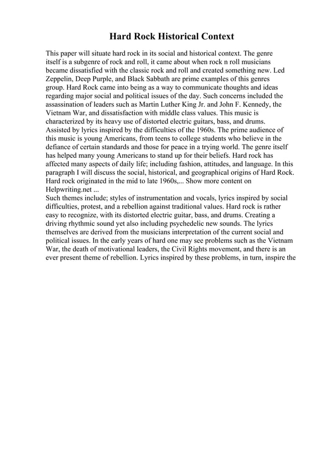 Comparative Essay Example | PDF