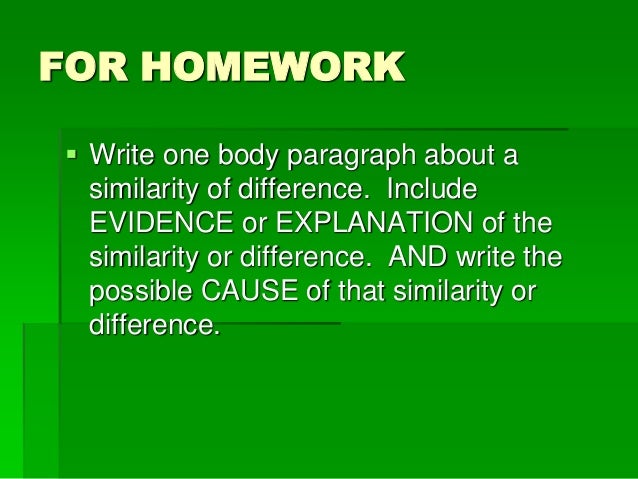 Comparative essay outline image