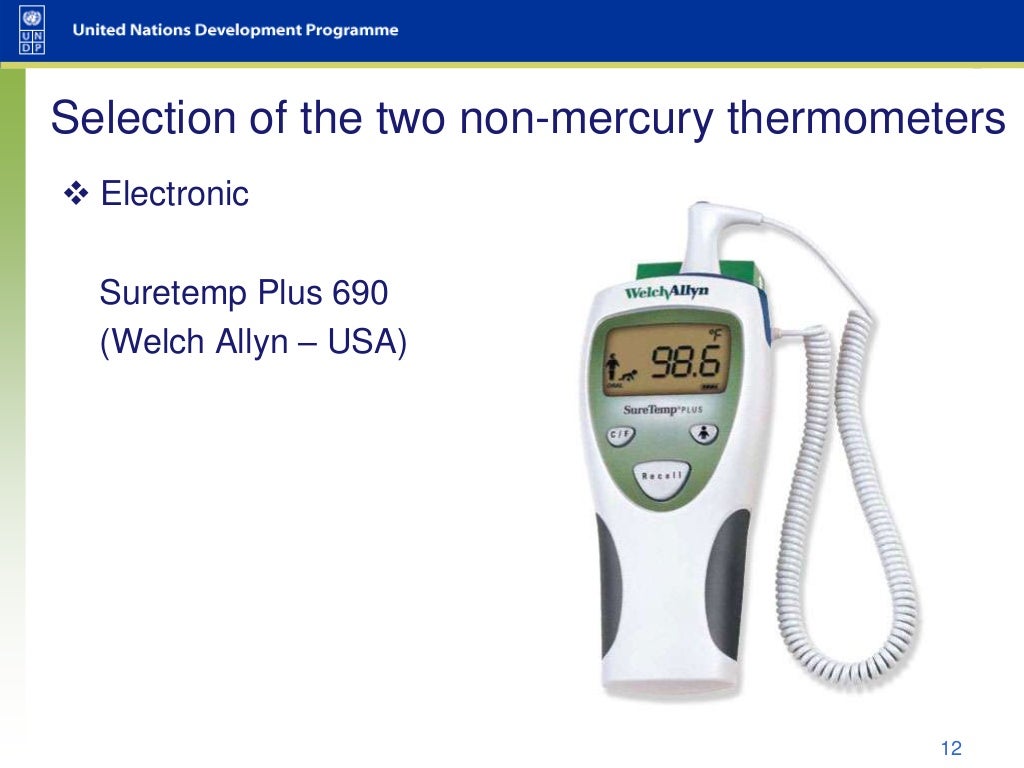 Comparative evaluation of non mercury thermometers in a hospital sett…
