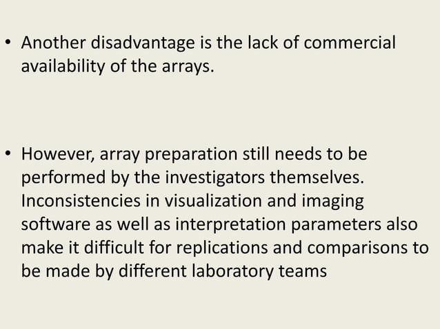 Comparative genomic hybridization | PPTX