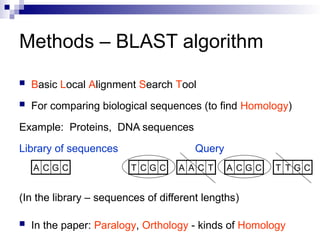 Comparative Genomics of Eukaryotic Model Organisms and Evolutionary ...