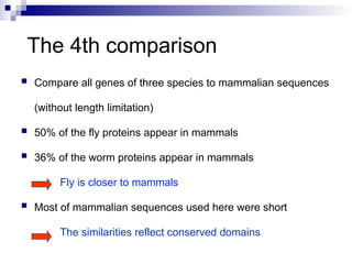 Comparative Genomics of Eukaryotic Model Organisms and Evolutionary ...