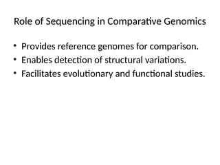 Comparatuive Genomics Comparative_Genomics_and_Genome_Sequencing_113540.pptx