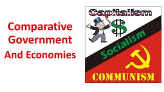 Comparative
Government
And Economies
 