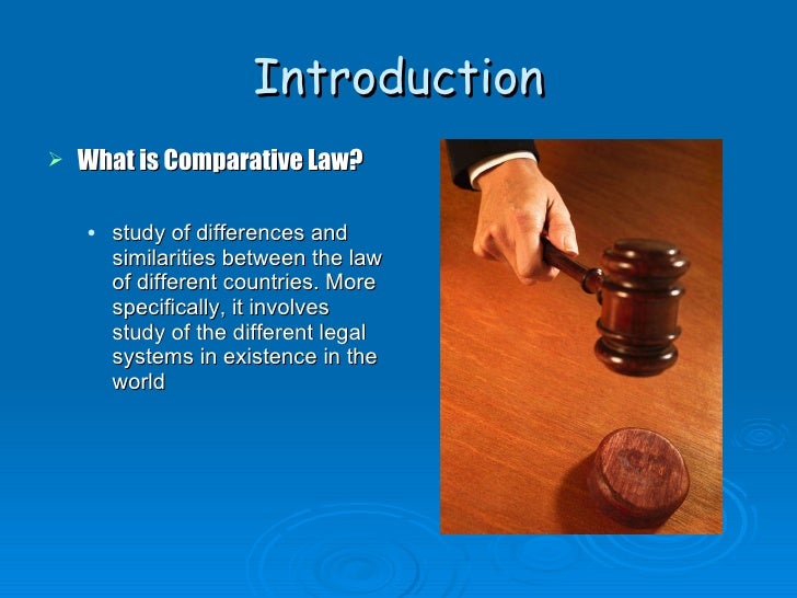 Comparative Law