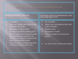 Comparative Linguistic Essay Comparative Linguistic Essay