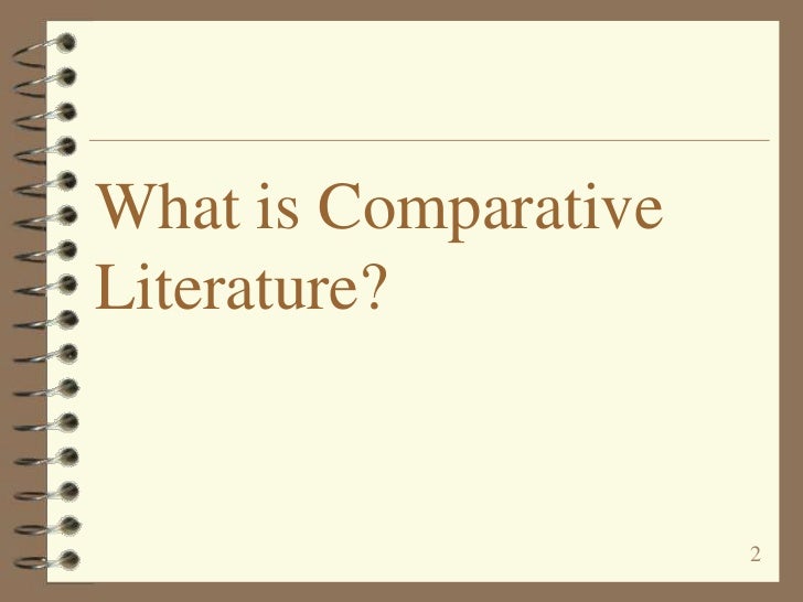 Comparative literature in indian context