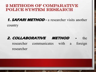 COMPARATIVE MODEL POLICING PART 1.pptxzdvbjhzs | PPTX