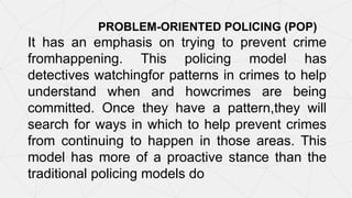 Comparative Police System/ Policy......... | PPTX