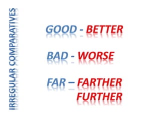 Comparatives - Elementary