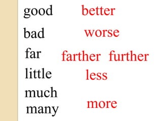 Comparatives adjectives | PPT
